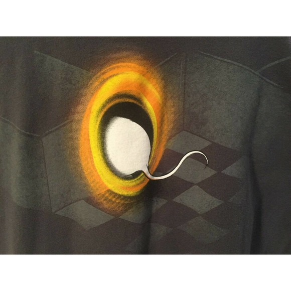 3X Mens Shirt Woot Humor Mouse Front Back Head/Tail Portal Game Cheese Block - Picture 4 of 6